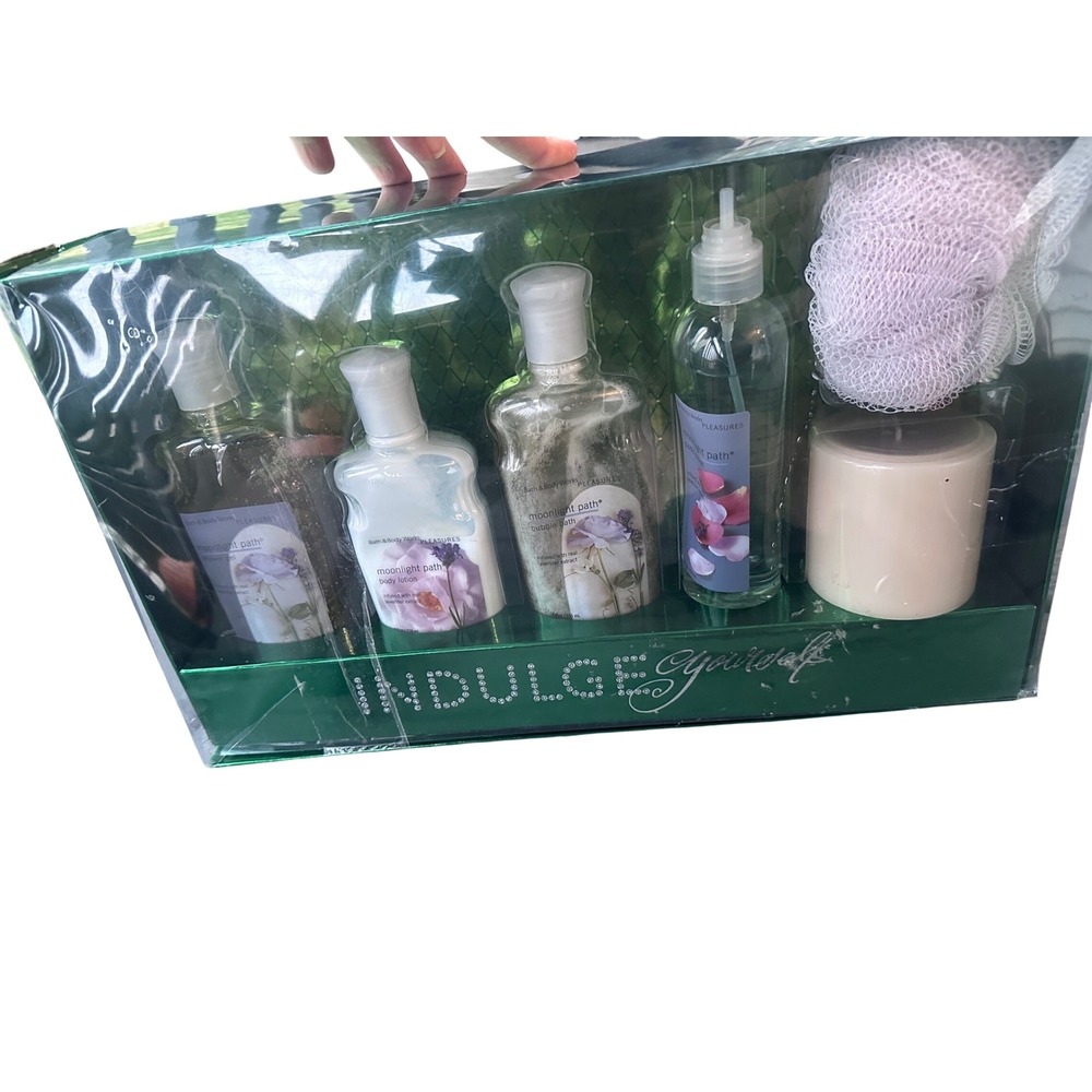 Bath & Body Works Moonlight Path Indulge Yourself Gift Set 6pc Vintage Pleasures